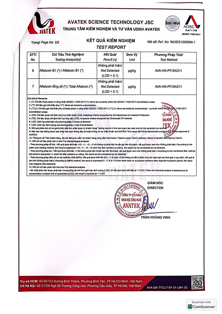 Bản tự công bố sản phẩm Trà sữa Matcha kem trứng- Ảnh 12.