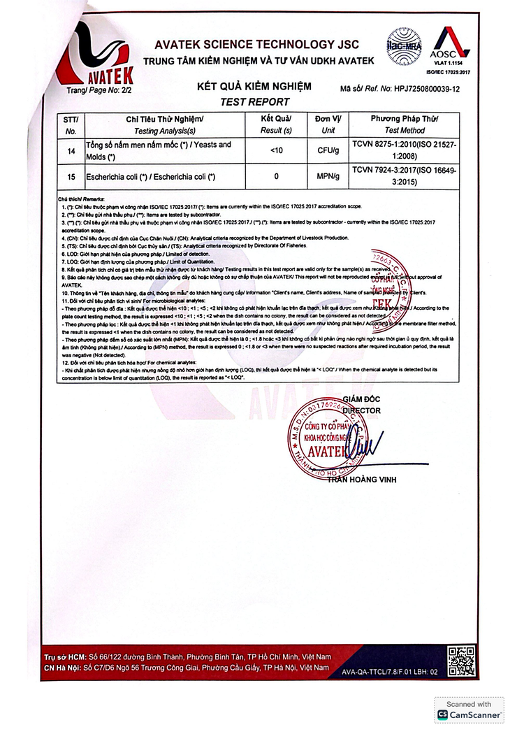 Bản tự công bố sản phẩm Trà sữa Matcha kem trứng- Ảnh 16.