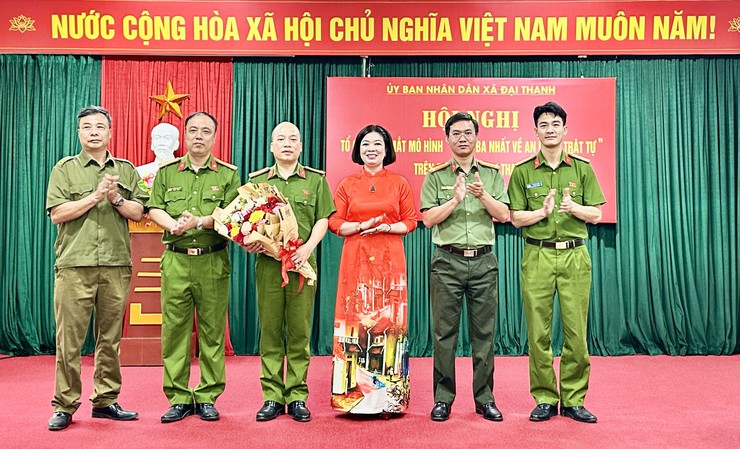 Xã Đại Thanh ra mắt mô hình "Thôn ba nhất về an ninh trật tự"- Ảnh 13.