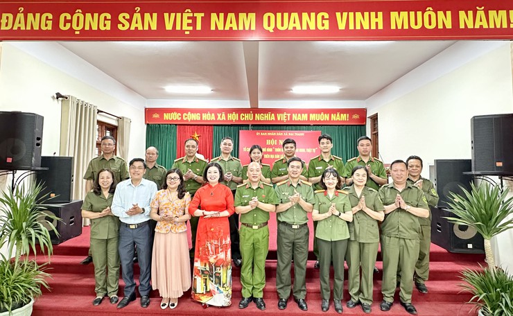Xã Đại Thanh ra mắt mô hình "Thôn ba nhất về an ninh trật tự"- Ảnh 15.