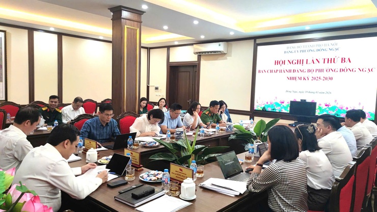 Công tác xây dựng Đảng, Chính quyền và hệ thống chính trị phường Đông Ngạc Quý I/2026 đạt nhiều kết quả tích cực, nổi bật, toàn diện- Ảnh 1.