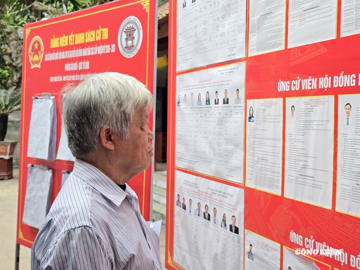 CỬ TRI PHƯỜNG VĂN MIẾU – QUỐC TỬ GIÁM: "TÔI GỬI NIỀM TIN VÀO NHỮNG NGƯỜI ỨNG CỬ ĐẠI BIỂU"- Ảnh 1.