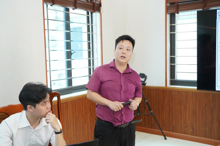 Chuyên Mỹ lấy ý kiến Nhân dân về phương án tuyến tỷ lệ 1/500 dự án trục không gian Quốc lộ 1A- Ảnh 3.