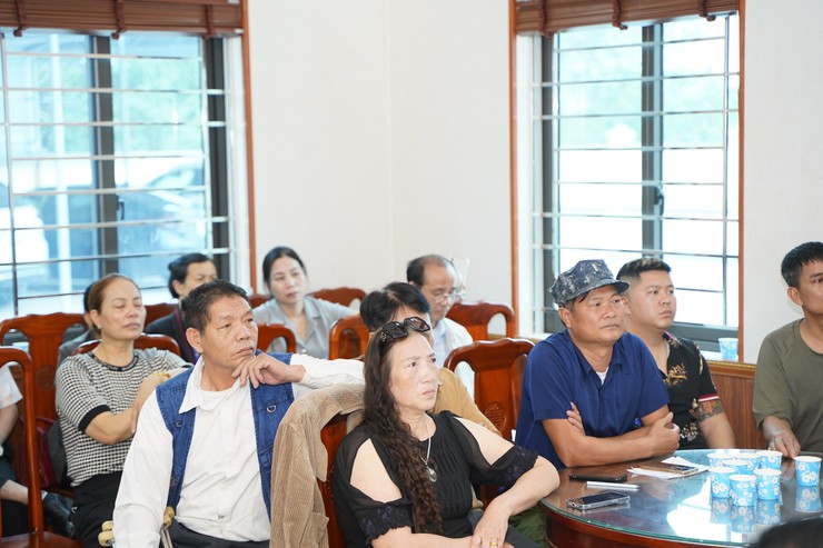 Chuyên Mỹ lấy ý kiến Nhân dân về phương án tuyến tỷ lệ 1/500 dự án trục không gian Quốc lộ 1A- Ảnh 5.