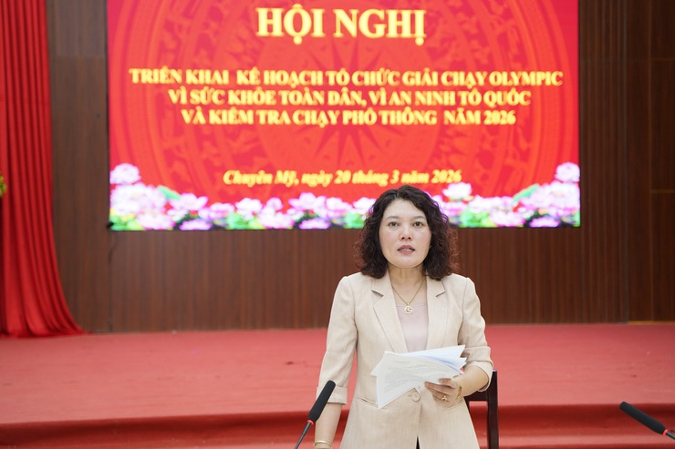 Chuyên Mỹ sẵn sàng cho ngày chạy Olympic vì sức khỏe toàn dân năm 2026- Ảnh 3.