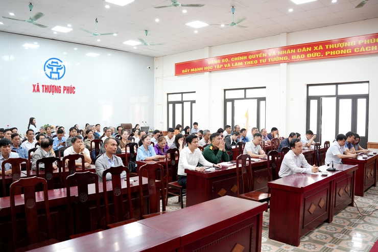 Thượng Phúc tham dự Hội nghị lấy ý kiến đối với Quy hoạch Tổng thể Thủ đô tầm nhìn 100 năm- Ảnh 3.