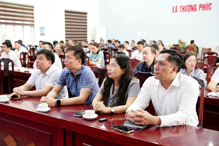 Thượng Phúc tham dự Hội nghị lấy ý kiến đối với Quy hoạch Tổng thể Thủ đô tầm nhìn 100 năm- Ảnh 2.