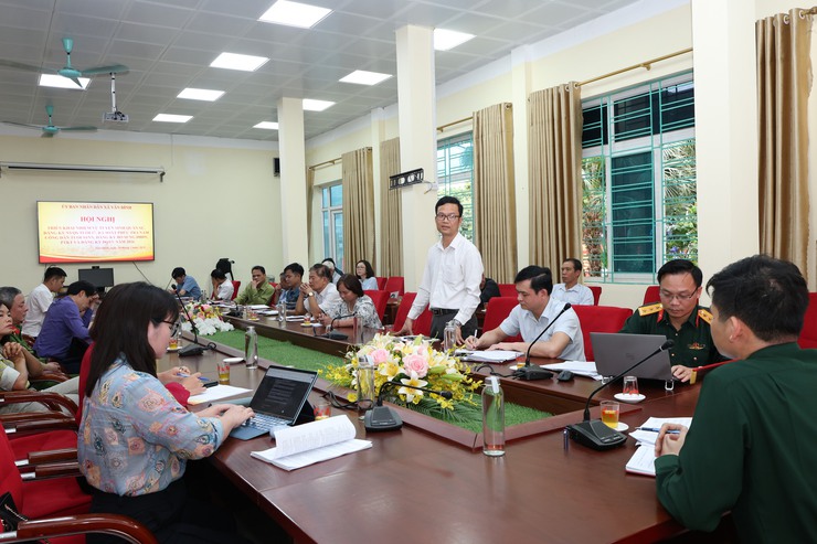 Hội nghị triển khai công tác tuyển sinh quân sự; đăng ký nghĩa vụ quân sự (NVQS) lần đầu đối với công dân nam đủ 17 tuổi- Ảnh 3.