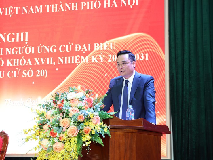 Đồng chí Bùi Văn Sáng trúng cử đại biểu HĐND thành phố Hà Nội khóa XVII: Dấu ấn của niềm tin và kỳ vọng- Ảnh 1.