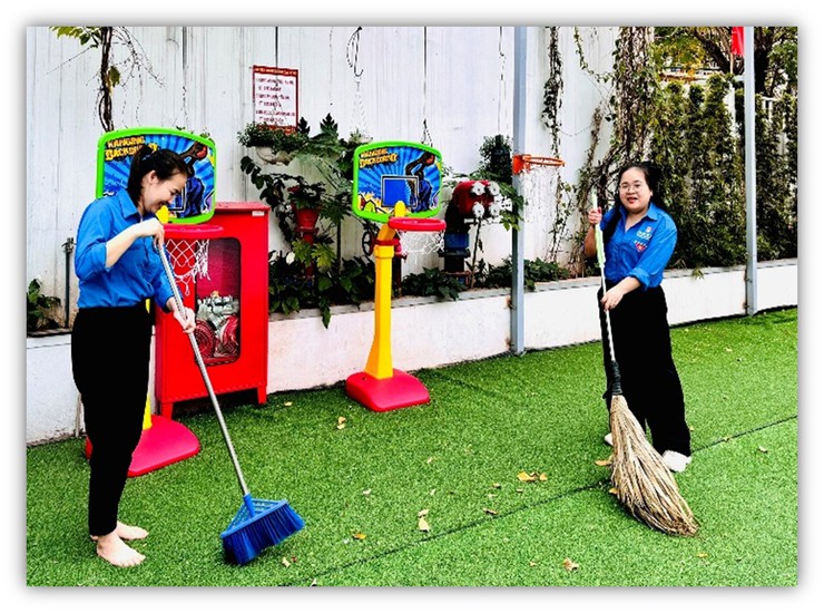 CHI ĐOÀN TRƯỜNG MẦM NON HOA MAI CHẠM VÀO LỊCH SỬ ĐỂ VỮNG BƯỚC TƯƠNG LAI
- Ảnh 6.