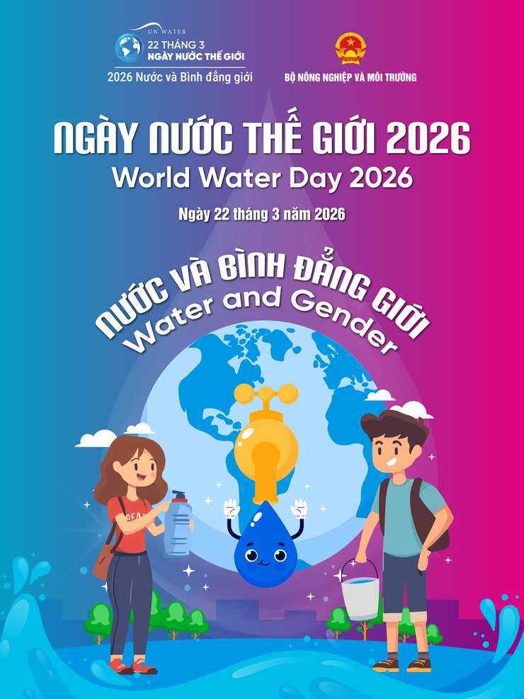 Chủ đề Ngày Nước Thế giới 2026: Nước và bình đẳng giới- Ảnh 1.