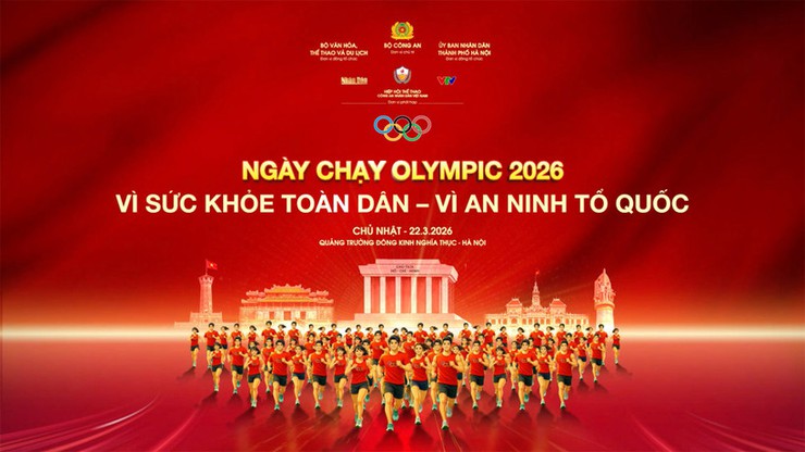 Ngày chạy Olympic 2026: Lan tỏa tinh thần “Khỏe để xây dựng và bảo vệ Tổ quốc”- Ảnh 1.