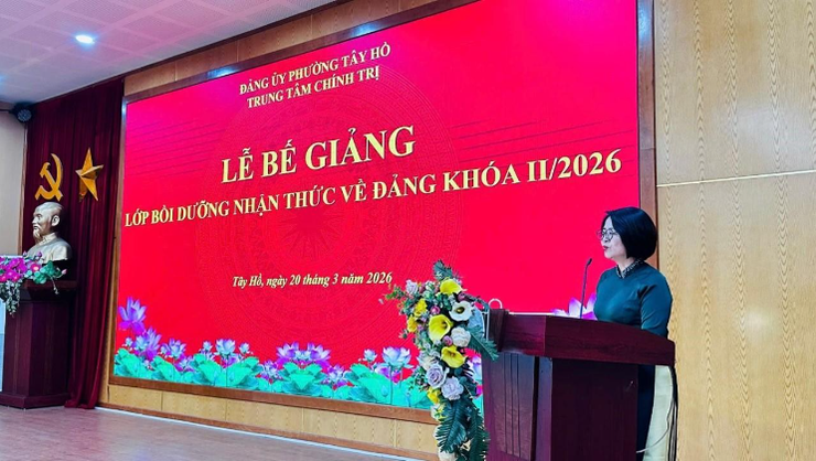 96 học viên hoàn thành lớp bồi dưỡng nhận thức về Đảng khóa II/2026- Ảnh 2.