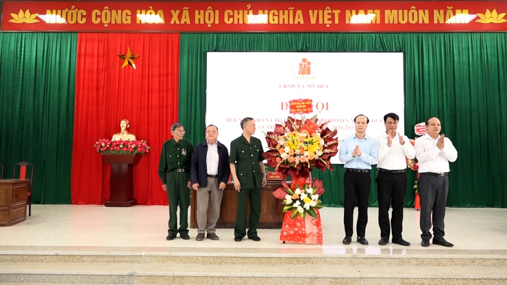 Đại hội Hội Nạn nhân chất độc da cam/Dioxin xã Mỹ Đức lần thứ I, nhiệm kỳ 2026-2031- Ảnh 2.