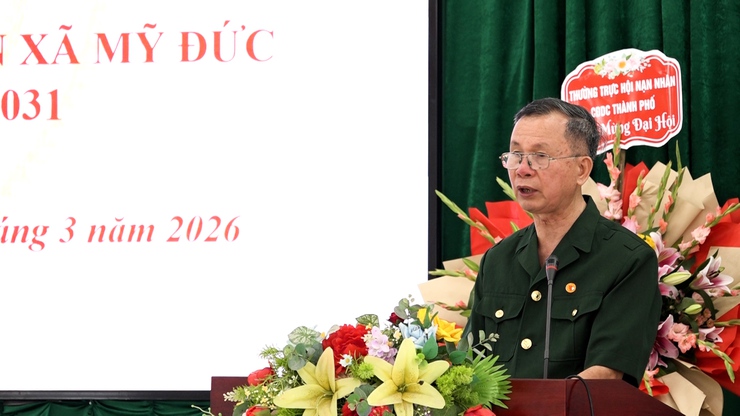 Đại hội Hội Nạn nhân chất độc da cam/Dioxin xã Mỹ Đức lần thứ I, nhiệm kỳ 2026-2031- Ảnh 5.