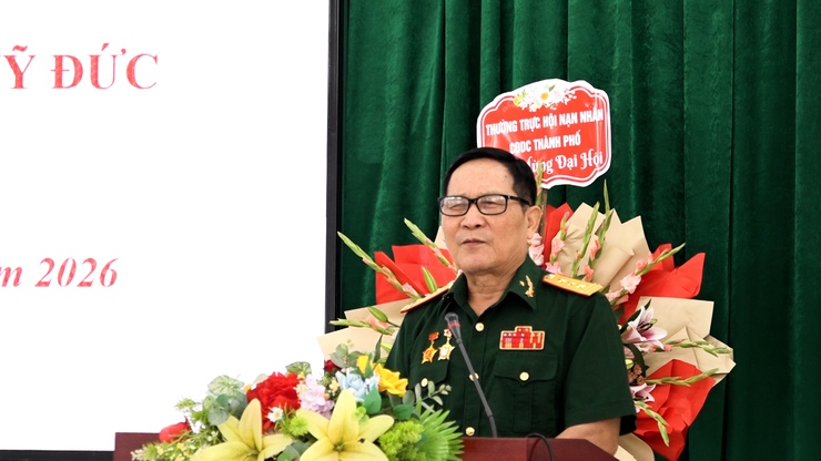 Đại hội Hội Nạn nhân chất độc da cam/Dioxin xã Mỹ Đức lần thứ I, nhiệm kỳ 2026-2031- Ảnh 6.