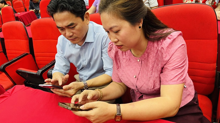 Sở Khoa học Công nghệ triển khai tập huấn không gian làm việc số HanoiWork, đẩy mạnh chuyển đổi số trong hoạt động của hệ thống chính trị cơ sở- Ảnh 4.