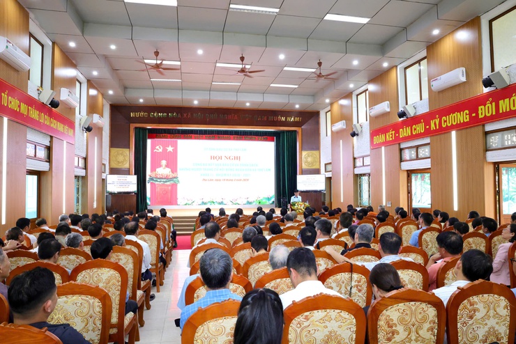 UỶ BAN BẦU CỬ XÃ THƯ LÂM TỔ CHỨC HỘI NGHỊ CÔNG BỐ KẾT QUẢ BẦU CỬ VÀ DANH SÁCH NHỮNG NGƯỜI TRÚNG CỬ HỘI ĐỒNG NHÂN DÂN XÃ KHOÁ II, NHIỆM KỲ 2026- Ảnh 6.