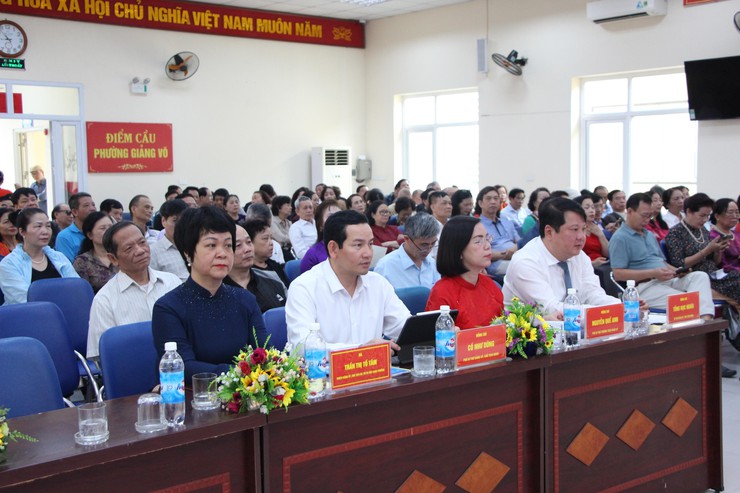 Phường Giảng Võ: phát huy vai trò nhân dân trong xây dựng đời sống văn hóa ở cơ sở- Ảnh 3.