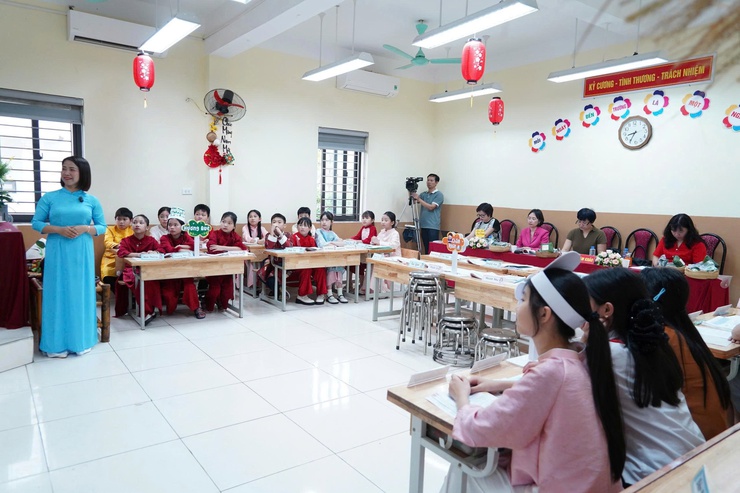 Cụm chuyên môn số 20 khai mạc Hội thi giáo viên dạy giỏi cấp tiểu học thành phố Hà Nội năm học 2025-2026 - Ảnh 8.