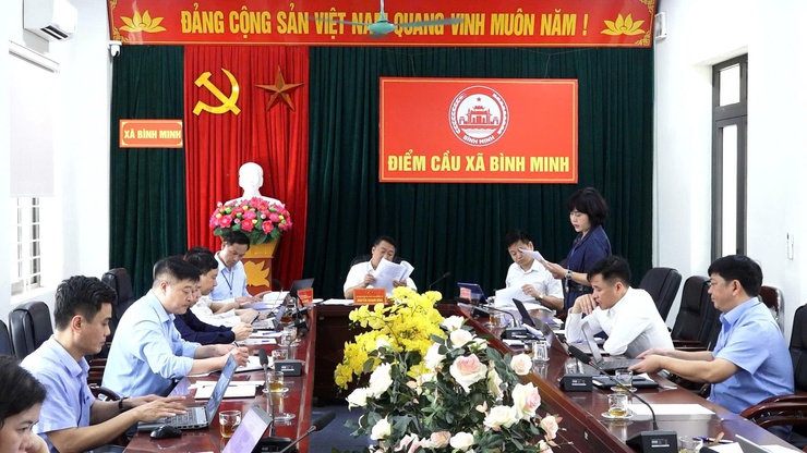 Hội nghị Ban chấp hành Đảng bộ xã Bình Minh lần thứ Năm Nhiệm kỳ 2025- 2030- Ảnh 6.