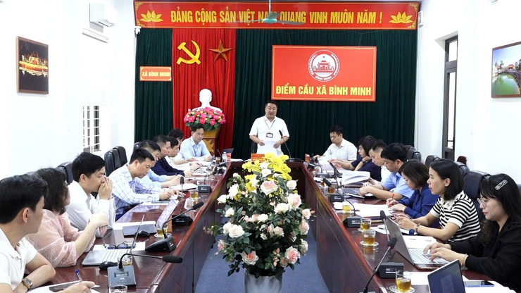 Hội nghị Ban chấp hành Đảng bộ xã Bình Minh lần thứ Năm Nhiệm kỳ 2025- 2030- Ảnh 7.