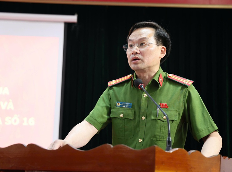 Cụm thi đua số 16 - Công an Thành phố Hà Nội: Quán triệt khẩu hiệu hành động mới, quyết liệt triển khai phong trào "Ba nhất" năm 2026- Ảnh 2.