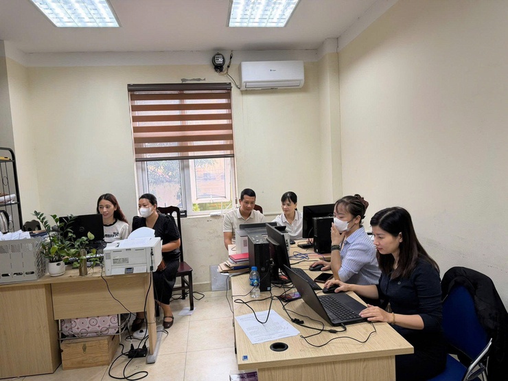 Thanh Oai tăng tốc chiến dịch 90 ngày rà soát, chuẩn hóa, làm sạch dữ liệu sức khỏe người dân- Ảnh 4.