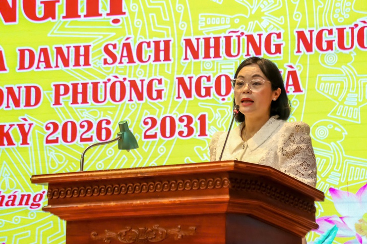Phường Ngọc Hà công bố kết quả bầu cử HĐND khóa II, nhiệm kỳ 2026-2031- Ảnh 2.