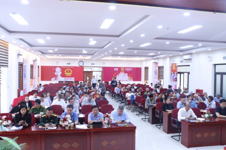 Hội nghị lấy ý kiến cộng đồng về phương án tuyến Quốc lộ 1A tại phường Định Công- Ảnh 2.