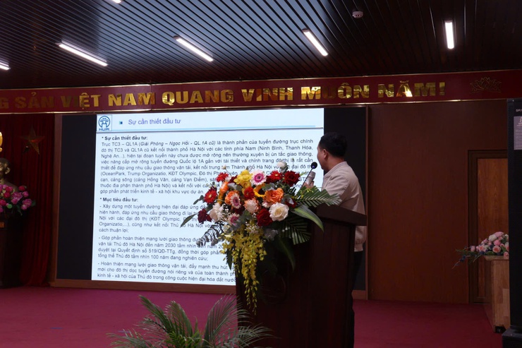 Hội nghị lấy ý kiến cộng đồng về phương án tuyến Quốc lộ 1A tại phường Định Công- Ảnh 3.