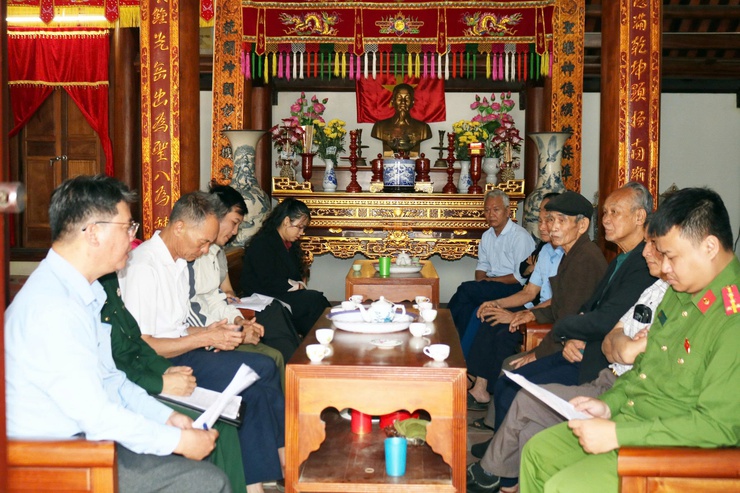 Kiểm tra công tác chuẩn bị lễ hội truyền thống Đình làng Lương Xá và Lễ hội 3 thôn Kim Cốc, Lễ hội Đình Thái Hòa năm 2026- Ảnh 2.