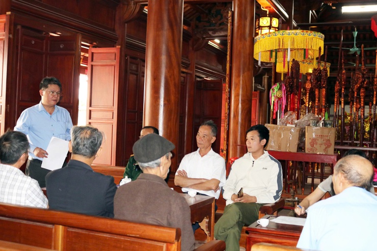 Kiểm tra công tác chuẩn bị lễ hội truyền thống Đình làng Lương Xá và Lễ hội 3 thôn Kim Cốc, Lễ hội Đình Thái Hòa năm 2026- Ảnh 3.