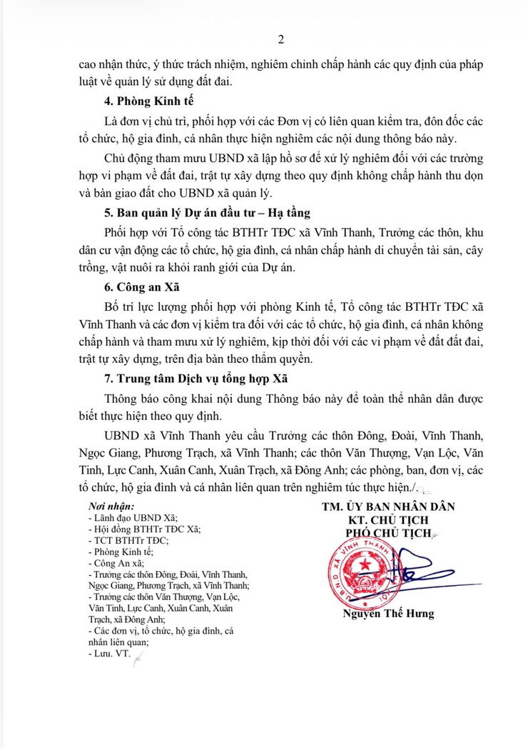 ỦY BAN NHÂN DÂN XÃ VĨNH THANH- Ảnh 2.