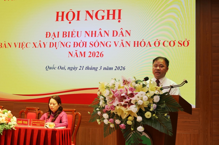 Quốc Oai phát huy dân chủ, xây dựng đời sống văn hóa từ cơ sở- Ảnh 4.