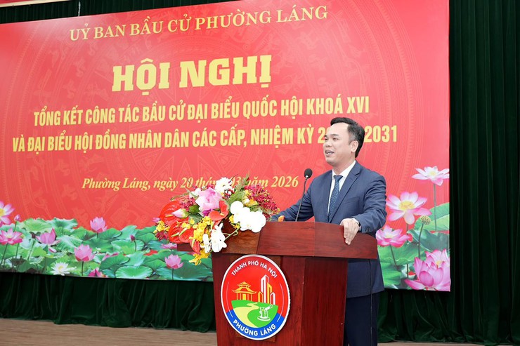 PHƯỜNG LÁNG: TỔNG KẾT CÔNG TÁC BẦU CỬ VÀ KỲ VỌNG VỀ MỘT ĐÔ THỊ VĂN MINH, HIỆN ĐẠI- Ảnh 1.