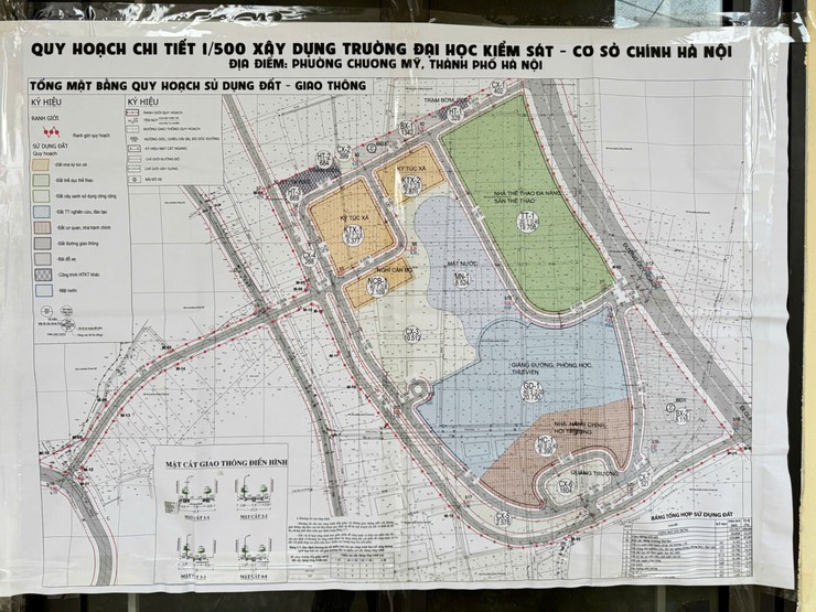 Chương Mỹ triển khai công tác thu hồi, giải phóng mặt bằng Dự án đầu tư xây dựng trường Đại học Kiểm sát – Cơ sở chính tại Hà Nội- Ảnh 1.