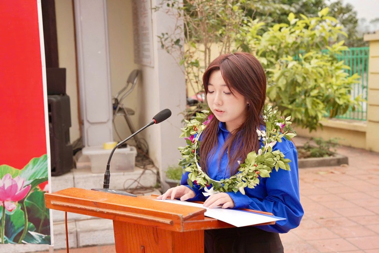 Tuổi trẻ Thiên Lộc dâng hương tri ân, tuyên dương đội viên tiêu biểu năm 2026- Ảnh 6.