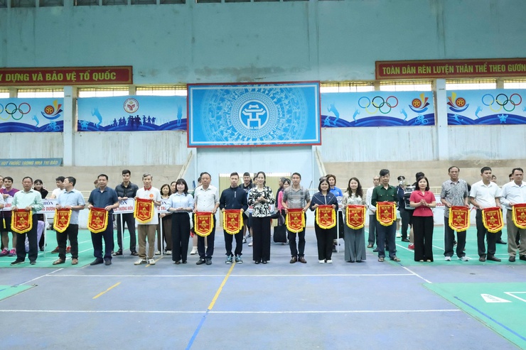 Khai mạc Giải Thể thao xã Vân Đình năm 2026: Sôi nổi, đoàn kết, lan tỏa tinh thần rèn luyện- Ảnh 1.