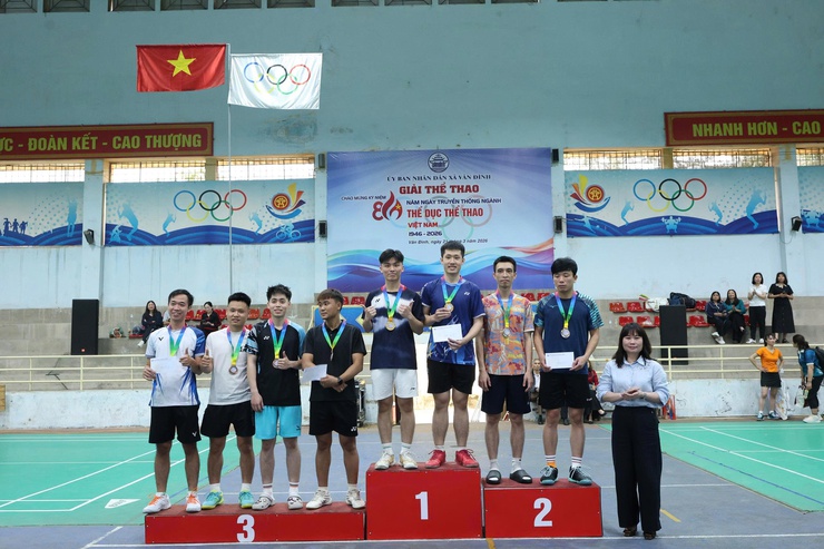 Khai mạc Giải Thể thao xã Vân Đình năm 2026: Sôi nổi, đoàn kết, lan tỏa tinh thần rèn luyện- Ảnh 7.