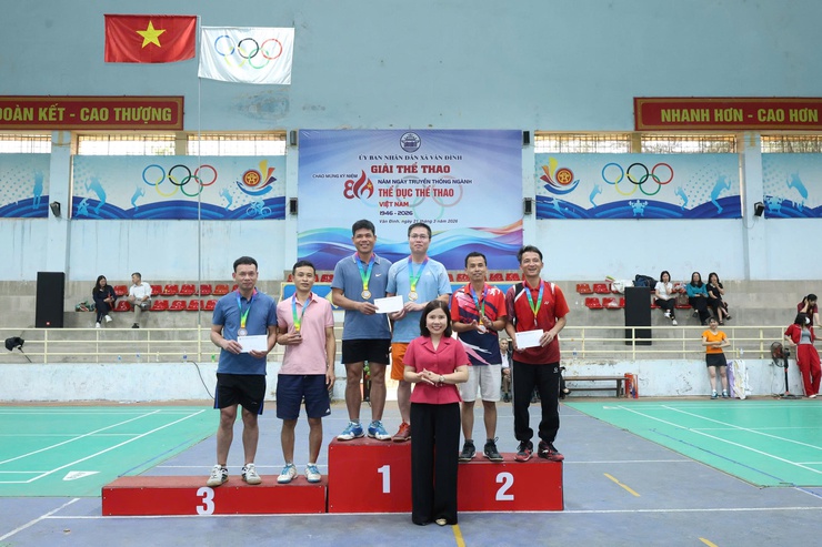 Khai mạc Giải Thể thao xã Vân Đình năm 2026: Sôi nổi, đoàn kết, lan tỏa tinh thần rèn luyện- Ảnh 4.