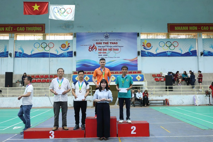 Khai mạc Giải Thể thao xã Vân Đình năm 2026: Sôi nổi, đoàn kết, lan tỏa tinh thần rèn luyện- Ảnh 8.