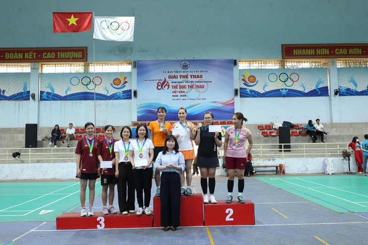 Khai mạc Giải Thể thao xã Vân Đình năm 2026: Sôi nổi, đoàn kết, lan tỏa tinh thần rèn luyện- Ảnh 3.