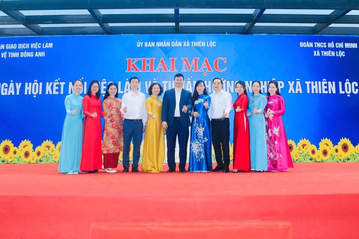 Hơn 500 cơ hội việc làm tại Ngày hội kết nối việc làm và tư vấn hướng nghiệp xã Thiên Lộc năm 2026.- Ảnh 18.