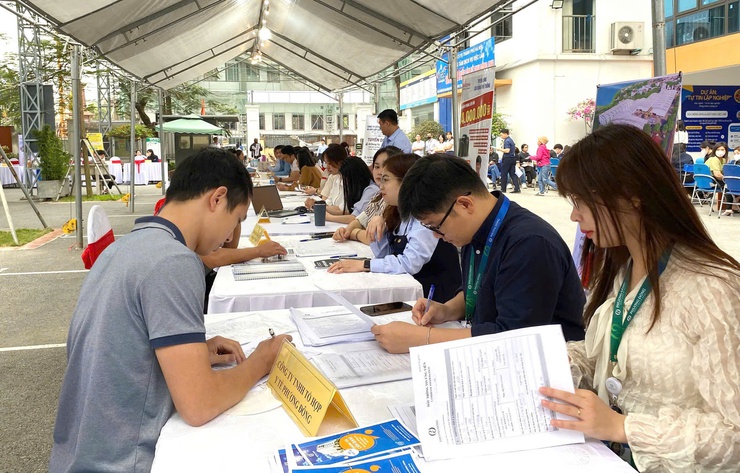 Hơn 500 cơ hội việc làm tại Ngày hội kết nối việc làm và tư vấn hướng nghiệp xã Thiên Lộc năm 2026.- Ảnh 4.