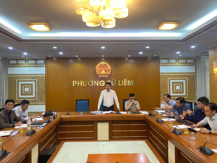 Tổ chức hội nghị tiếp xúc các hộ gia đình có đất bị thu hồi phục vụ dự án hồ điều hòa Phú Đô- Ảnh 2.