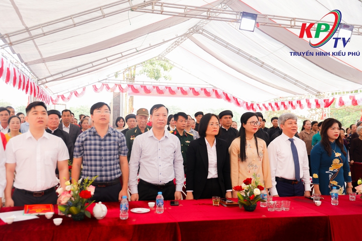 Thôn Cấn Hạ long trọng tổ chức Lễ đón Bằng công nhận di tích lịch sử - văn hoá cấp thành phố- Ảnh 2.