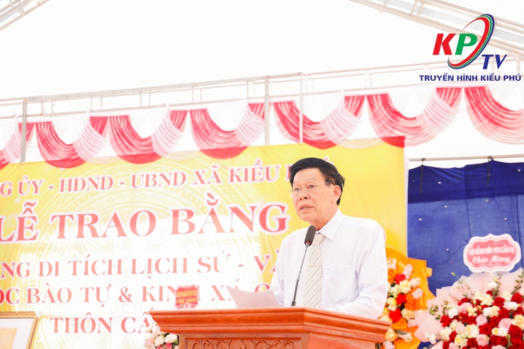 Thôn Cấn Hạ long trọng tổ chức Lễ đón Bằng công nhận di tích lịch sử - văn hoá cấp thành phố- Ảnh 7.