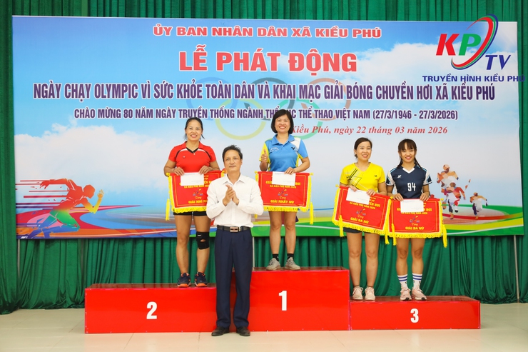 Khép lại thành công Giải bóng chuyền hơi nam, nữ xã Kiều Phú lần thứ nhất năm 2026- Ảnh 7.
