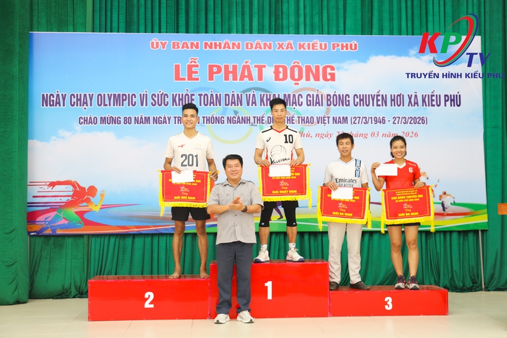 Khép lại thành công Giải bóng chuyền hơi nam, nữ xã Kiều Phú lần thứ nhất năm 2026- Ảnh 6.